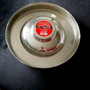 Puppy Stainless Steel Dish.